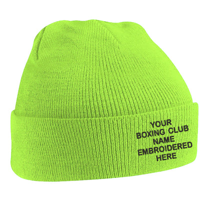 Personalised Boxing Club Beanie Hat