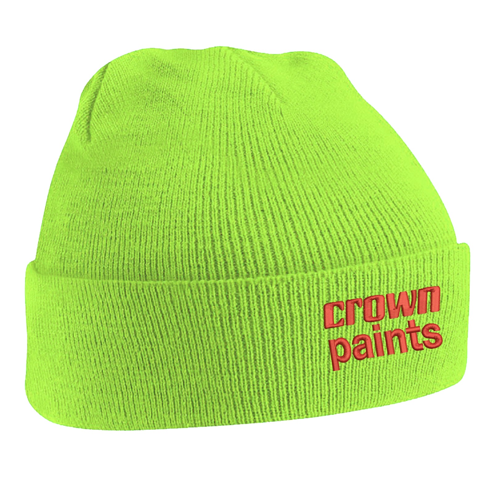 Retro Crown Paints Beanie Hat