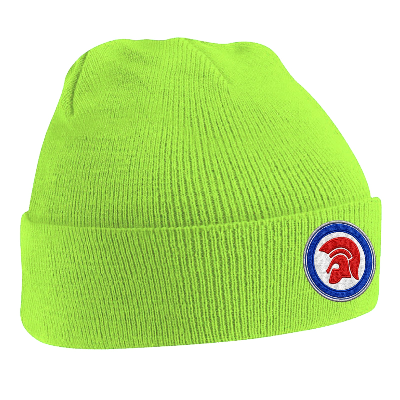 Trojan Helmet Roundel Beanie Hat
