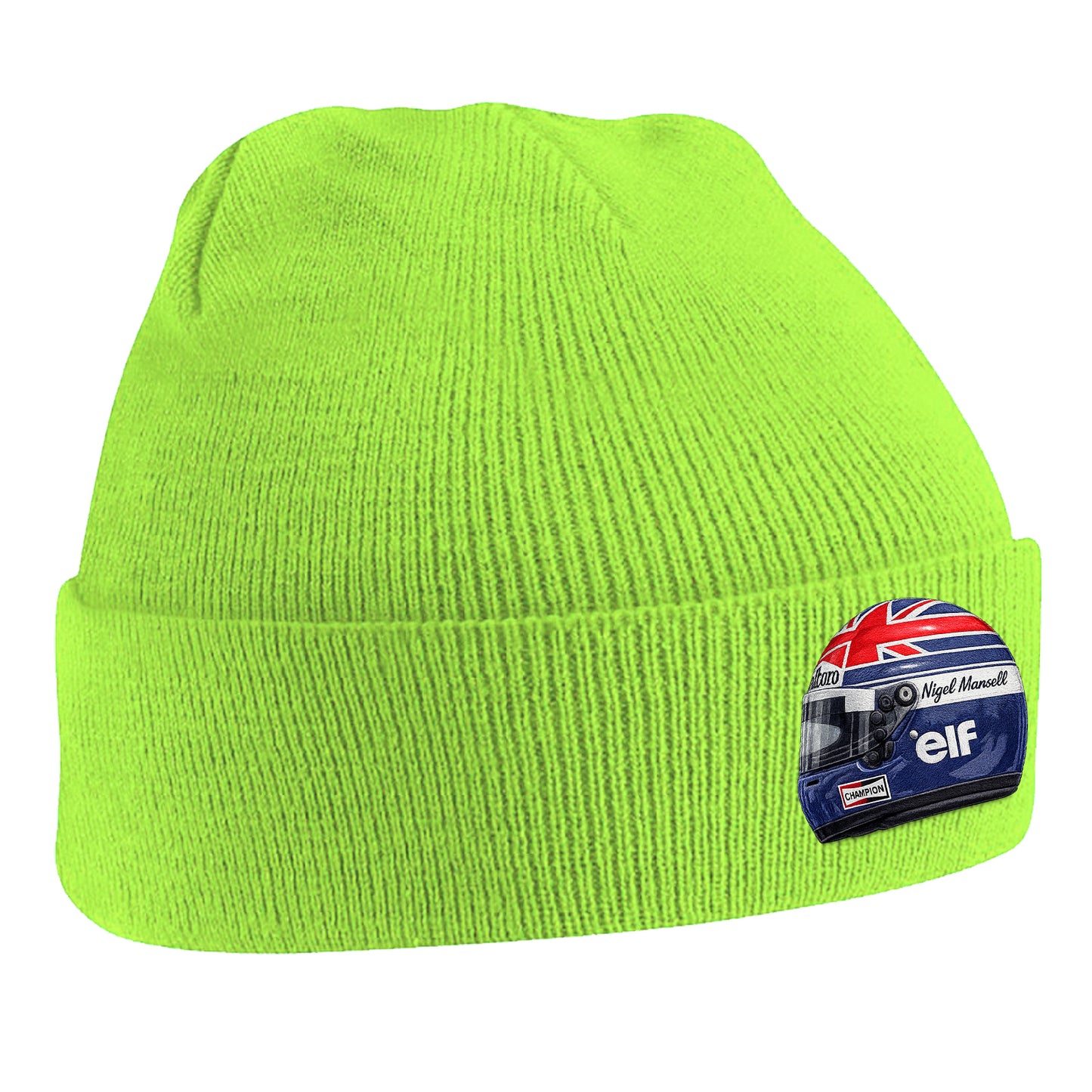 Nigel Mansell World Champion 1992 Beanie Hat