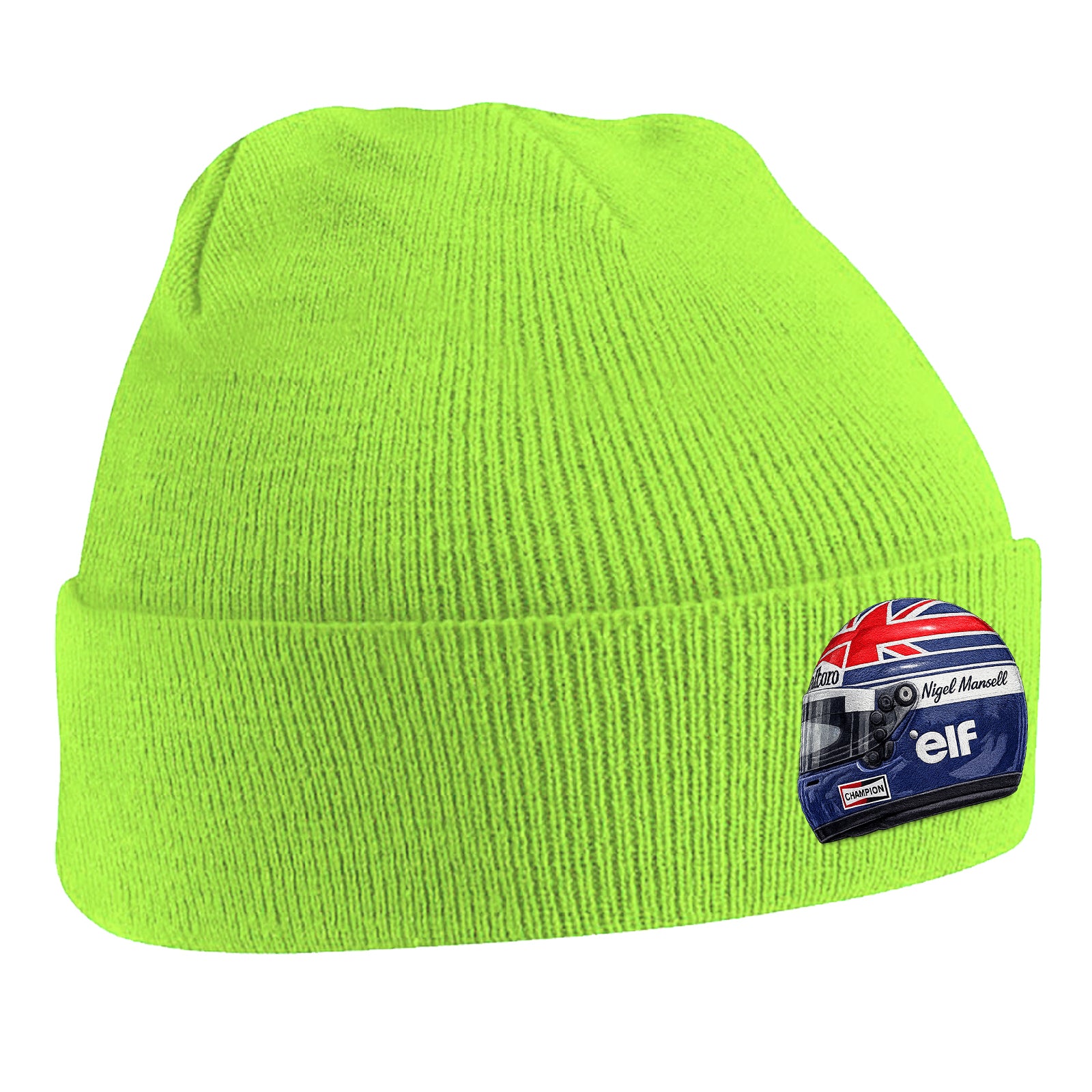 Nigel Mansell World Champion 1992 Beanie Hat