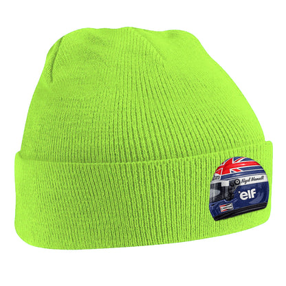 Nigel Mansell World Champion 1992 Beanie Hat
