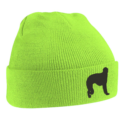 Borzoi Embroidered Beanie Hat