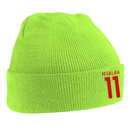 Mo Salah Liverpool Football Beanie Hat 