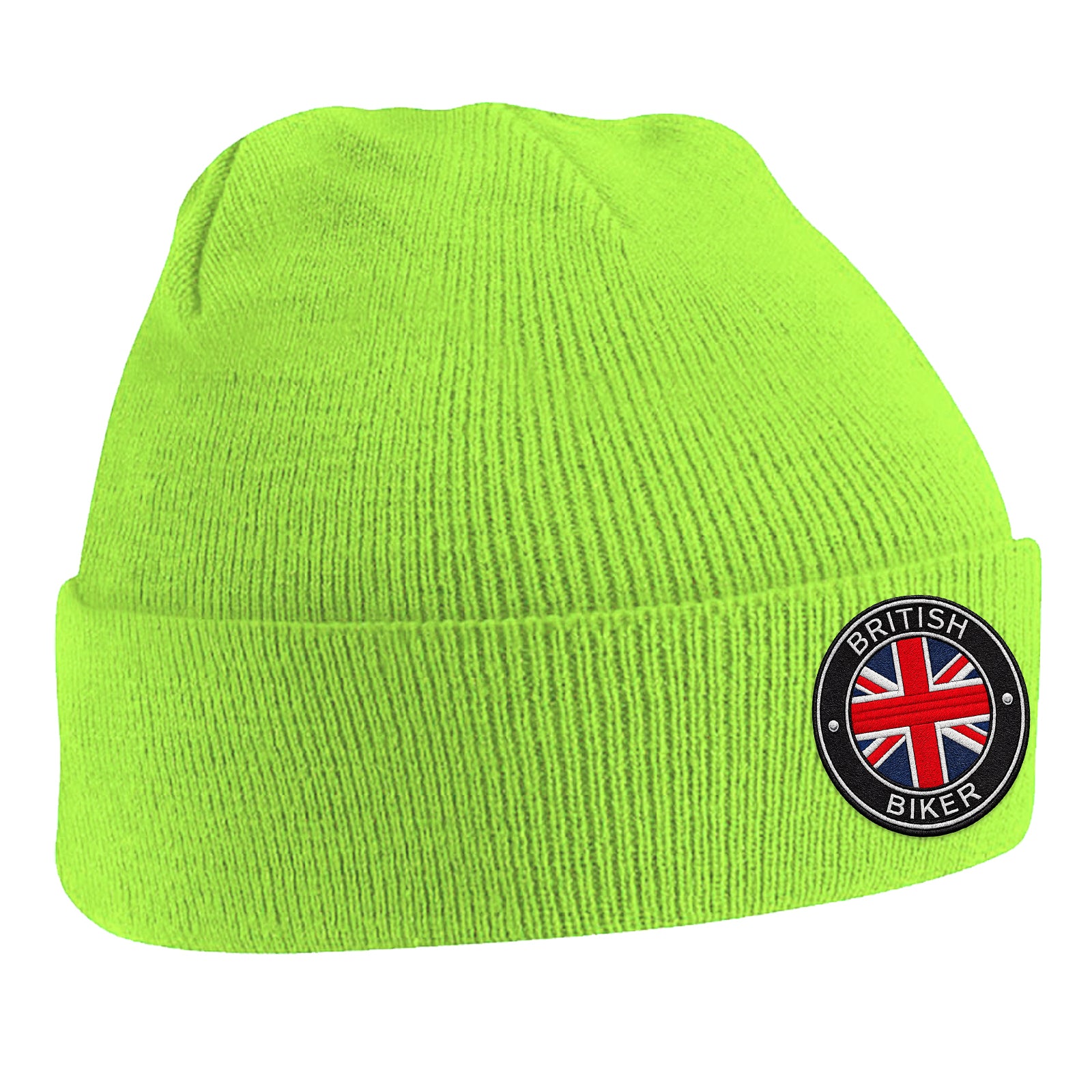 British Biker Beanie Hat 