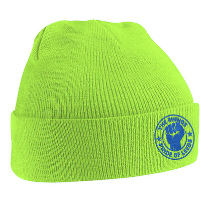 The Rhinos Pride of Leeds Embroidered Beanie Hat