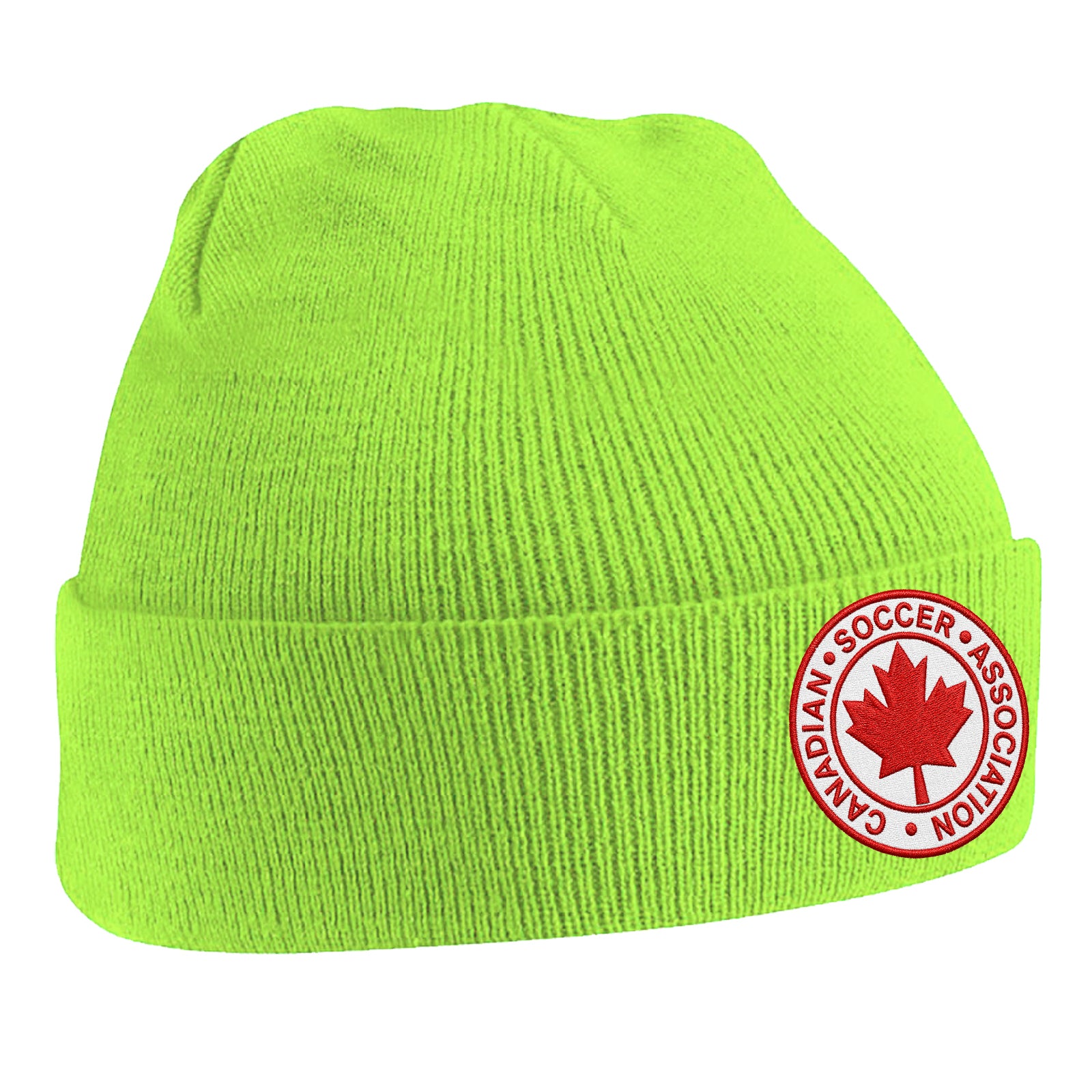 Classic Canada Soccer Beanie Hat 