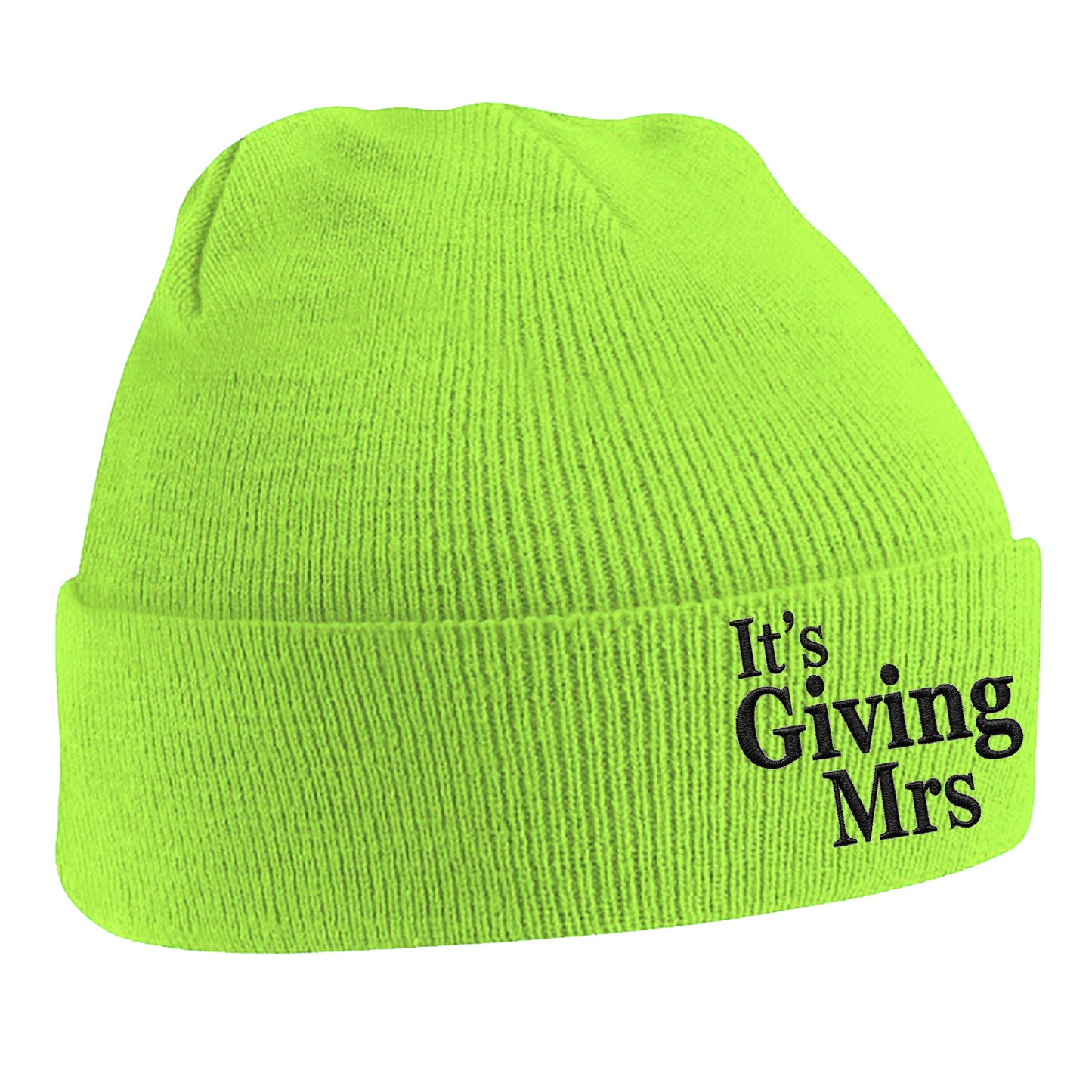 It's Giving Mrs Beanie Hat