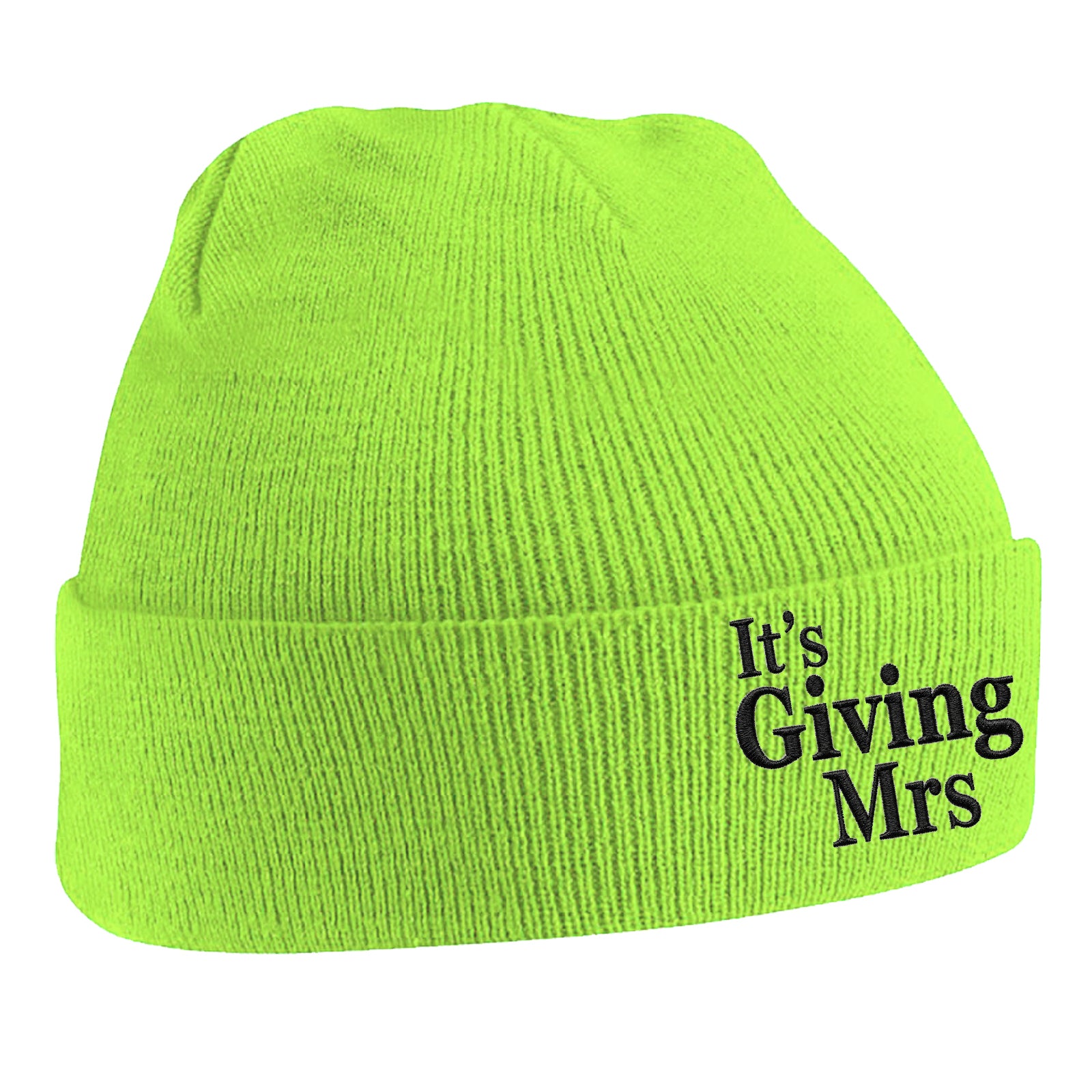 It's Giving Mrs Beanie Hat