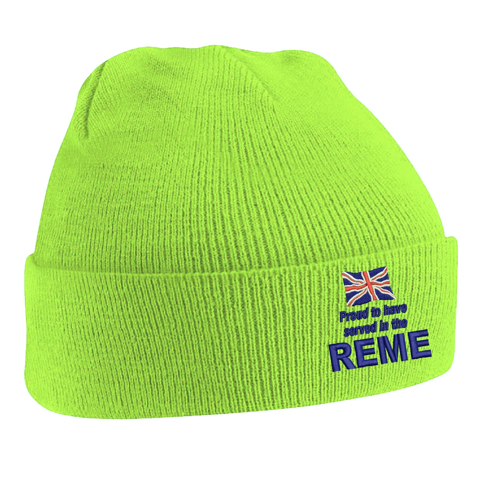 Proud to Have Served in The REME Beanie Hat