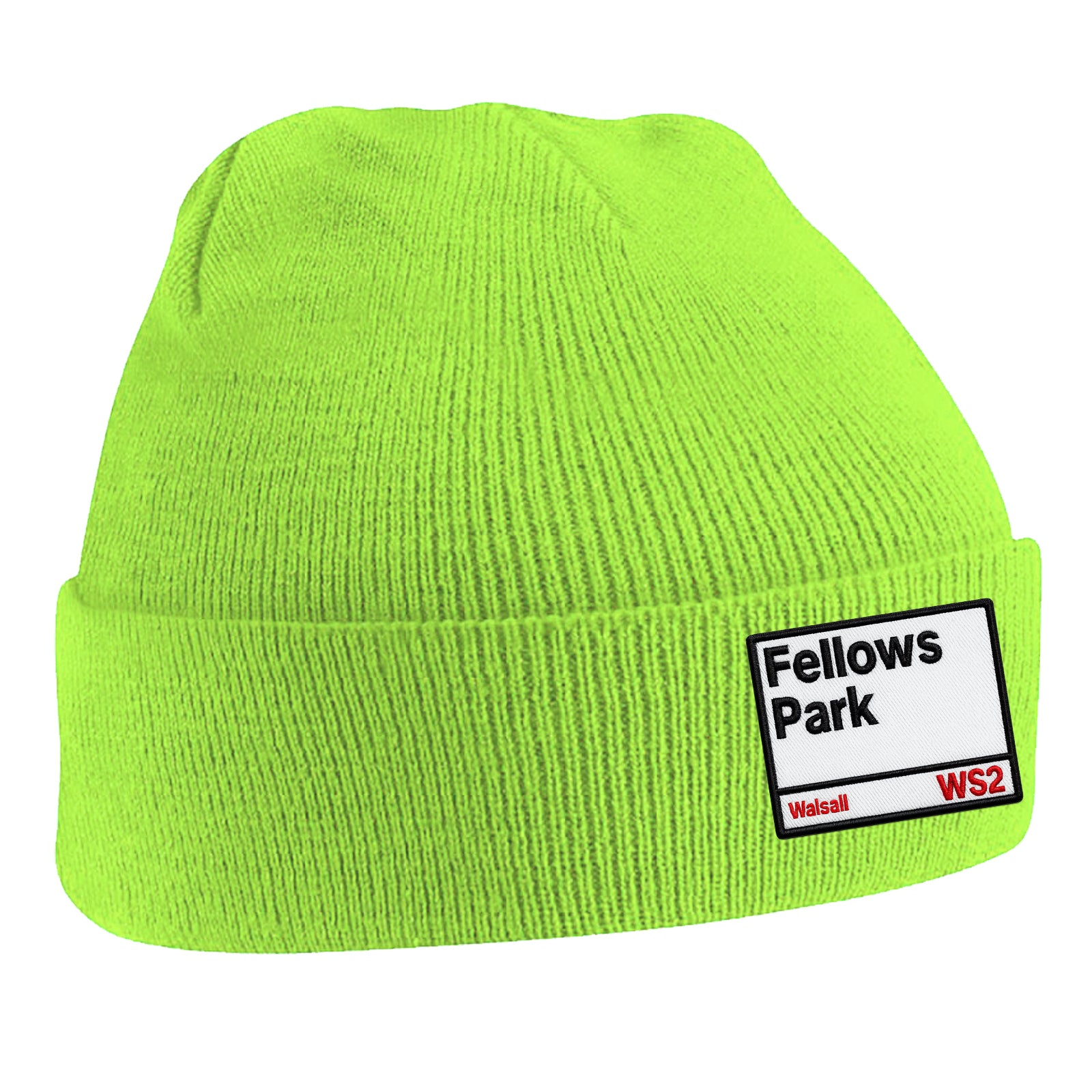 Retro Fellows Park Walsall Football Beanie Hat