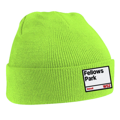 Retro Fellows Park Walsall Football Beanie Hat