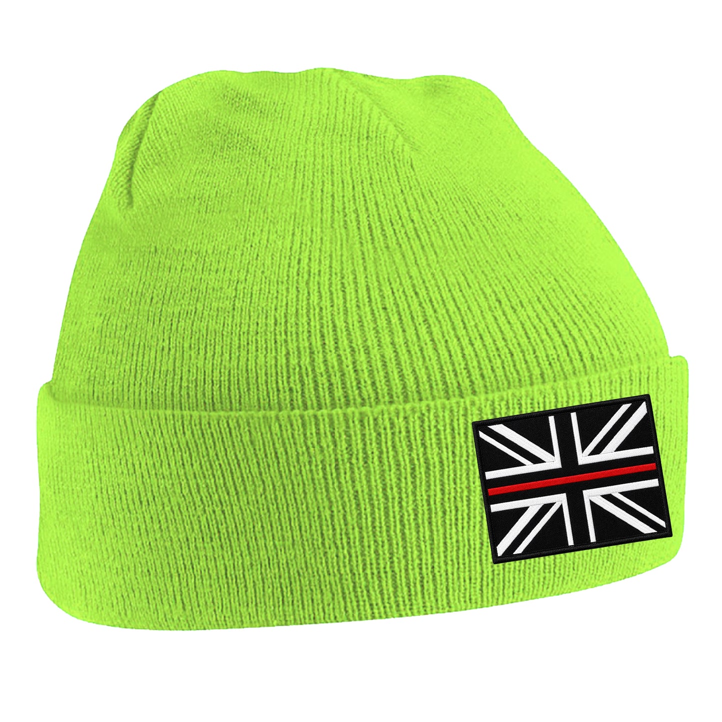 Thin Red Line Union Jack Beanie Hat