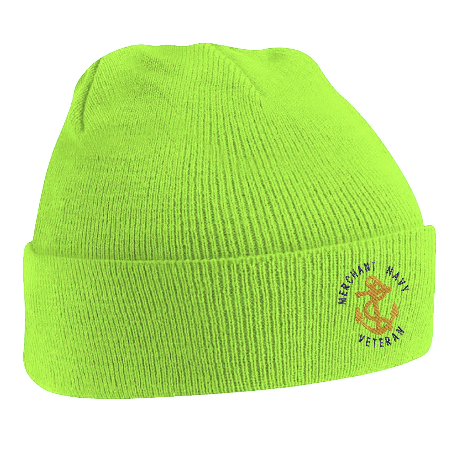 Royal Navy Veteran Anchor Beanie Hat