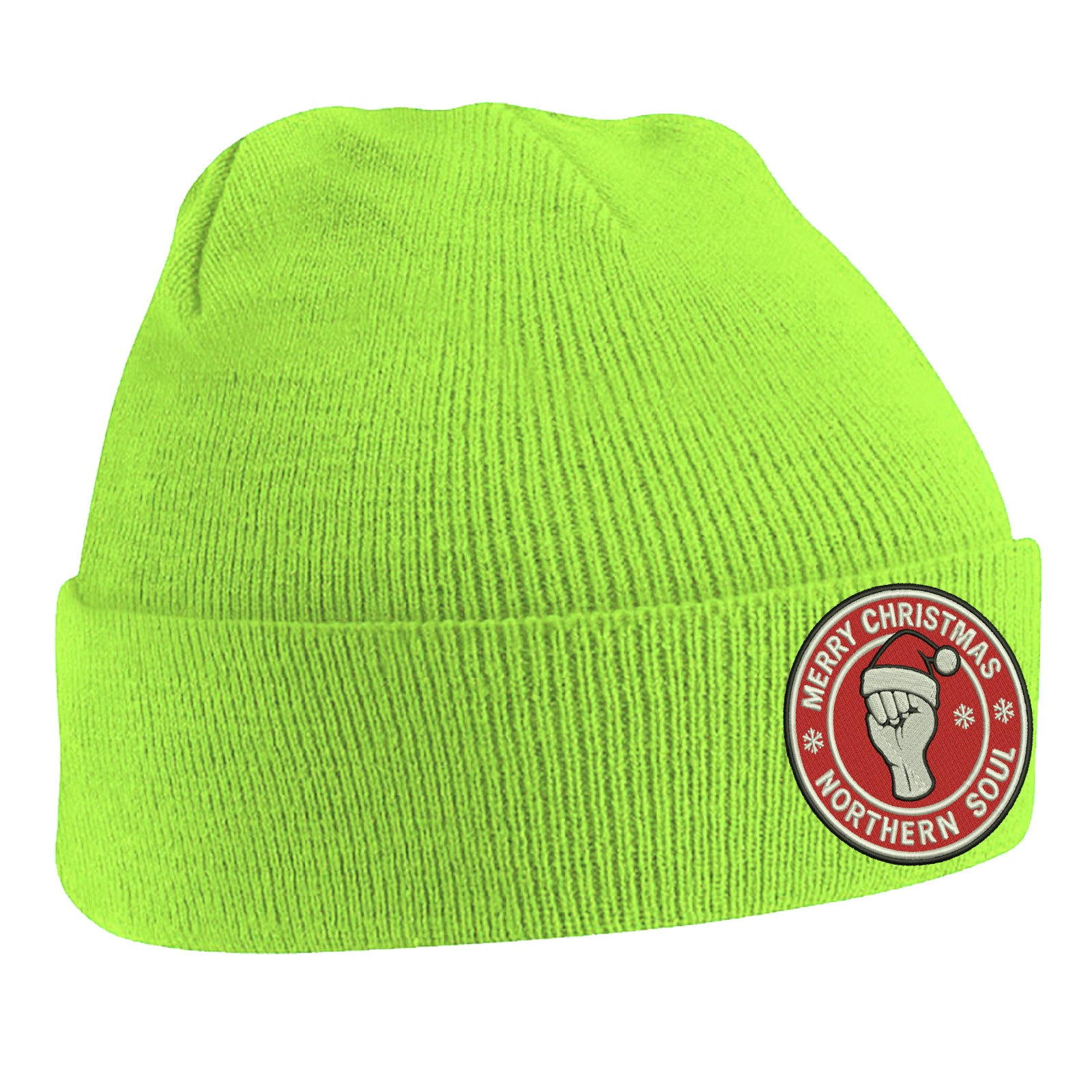 Northern Soul Christmas Beanie Hat