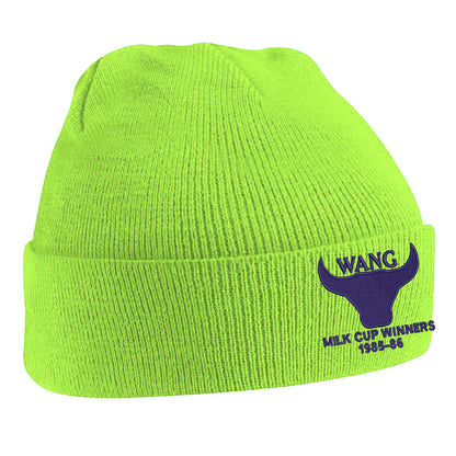 Retro Oxford Milk Cup Winners 1985-86 Embroidered Beanie Hat