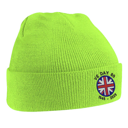 VE Day 80 1945-2025 Beanie Hat 