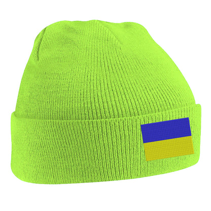 Flag of Ukraine Beanie Hat