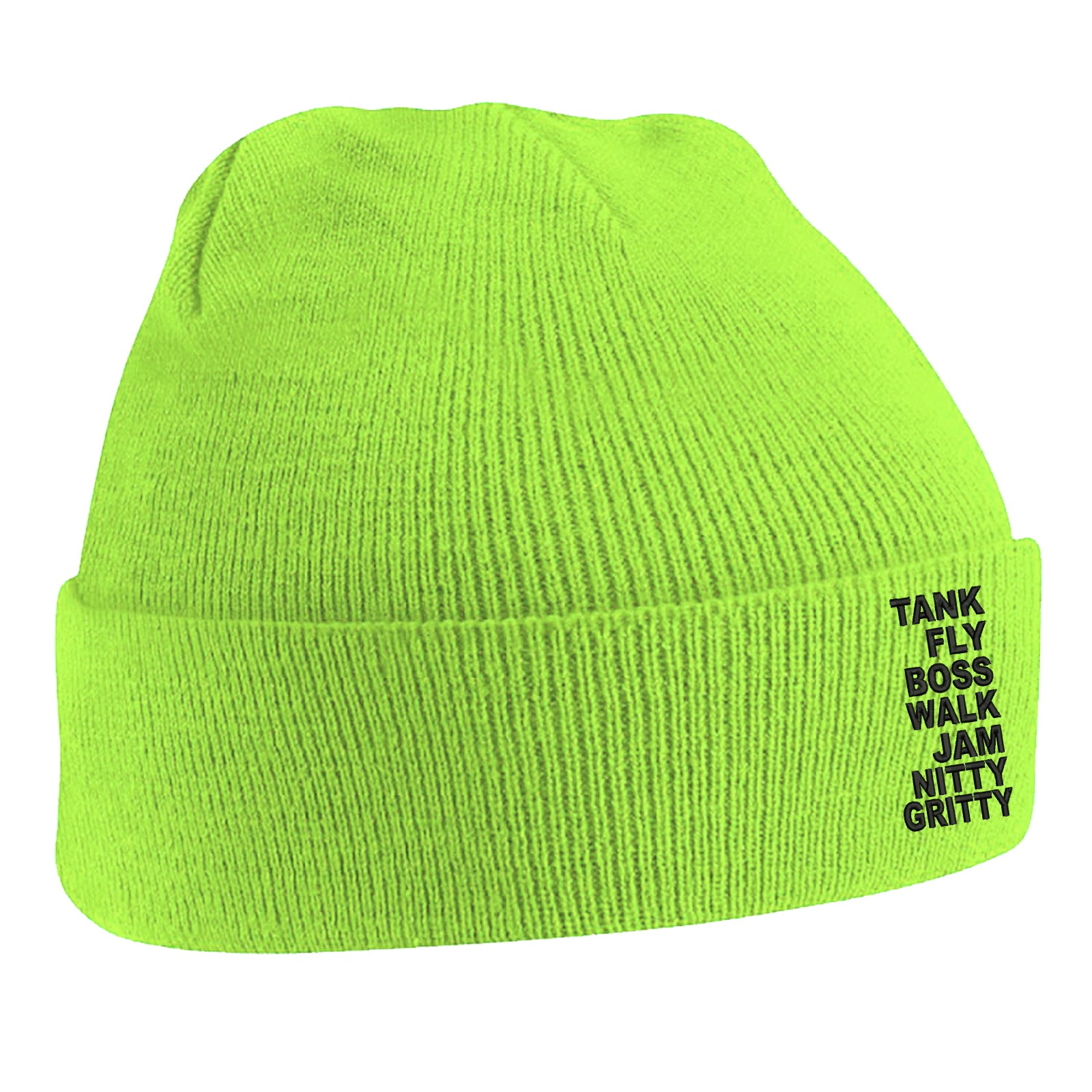 Tank Fly Boss Walk Jam Nitty Gritty Beanie Hat