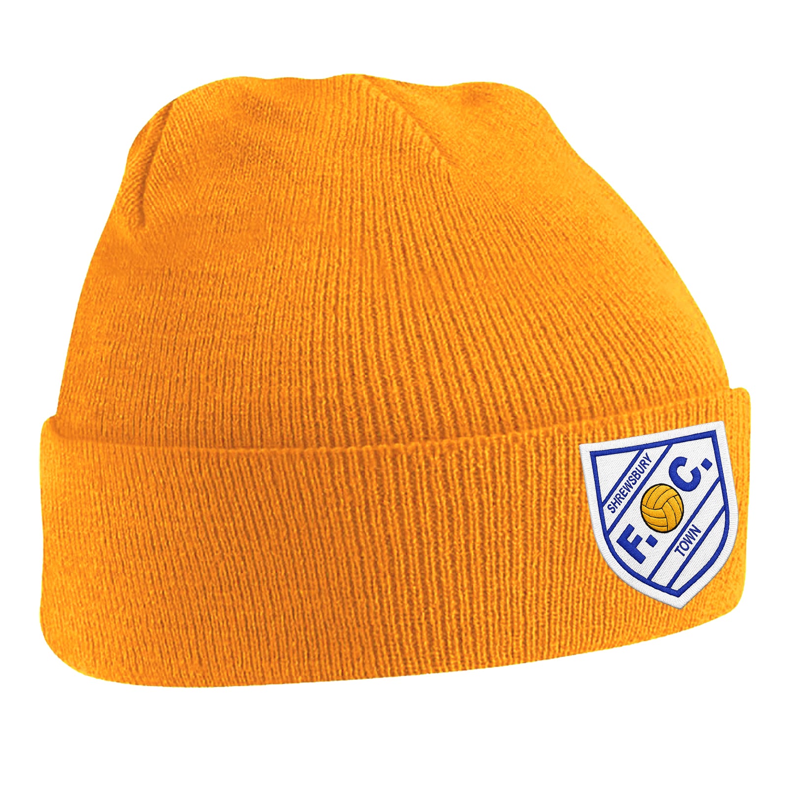 Old School Shrewsbury Town Football Beanie Hat 