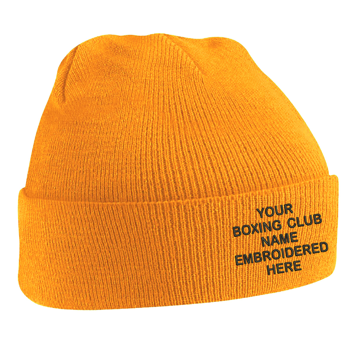 Personalised Boxing Club Beanie Hat