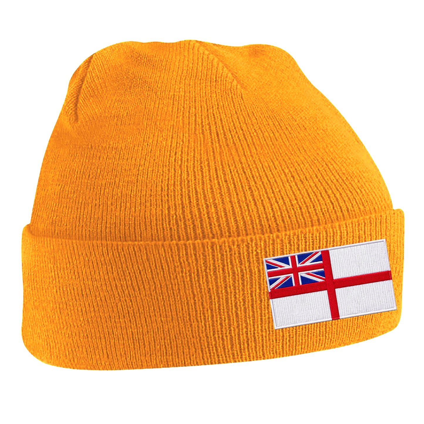 Royal Navy White Ensign Flag Beanie Hat