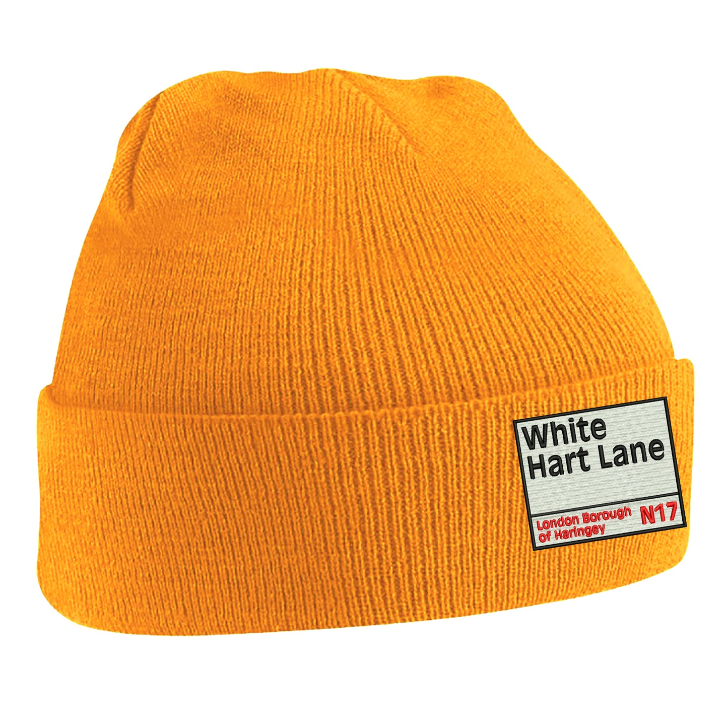 Retro White Hart Lane Beanie Hat