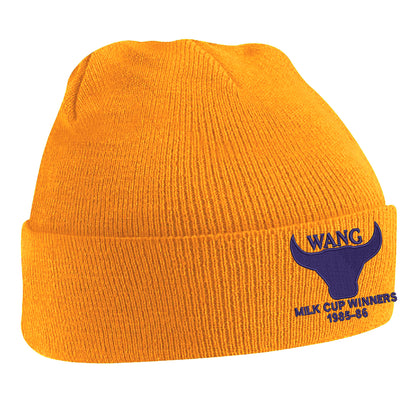 Retro Oxford Milk Cup Winners 1985-86 Embroidered Beanie Hat
