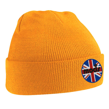 Mods Union Jack Beanie Hat 