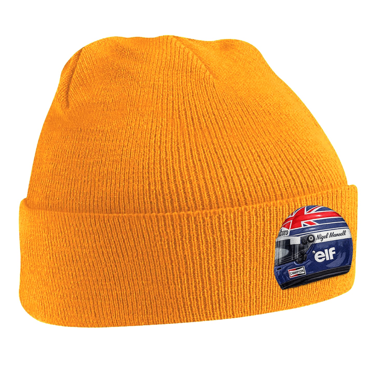 Nigel Mansell World Champion 1992 Beanie Hat