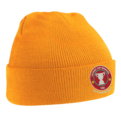 Retro Liverpool League Cup Winners 1995 30th  Anniversary Embroidered Beanie Hat
