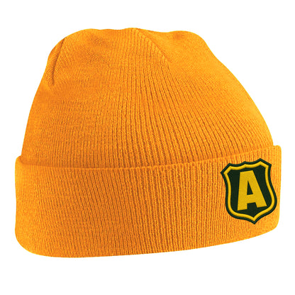 Retro Australia Soccer Beanie Hat 