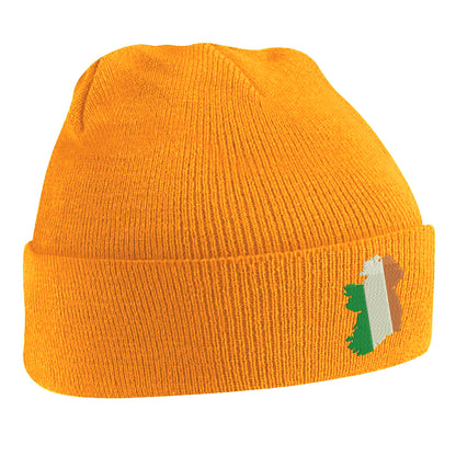 Ireland Flag Map Beanie Hat