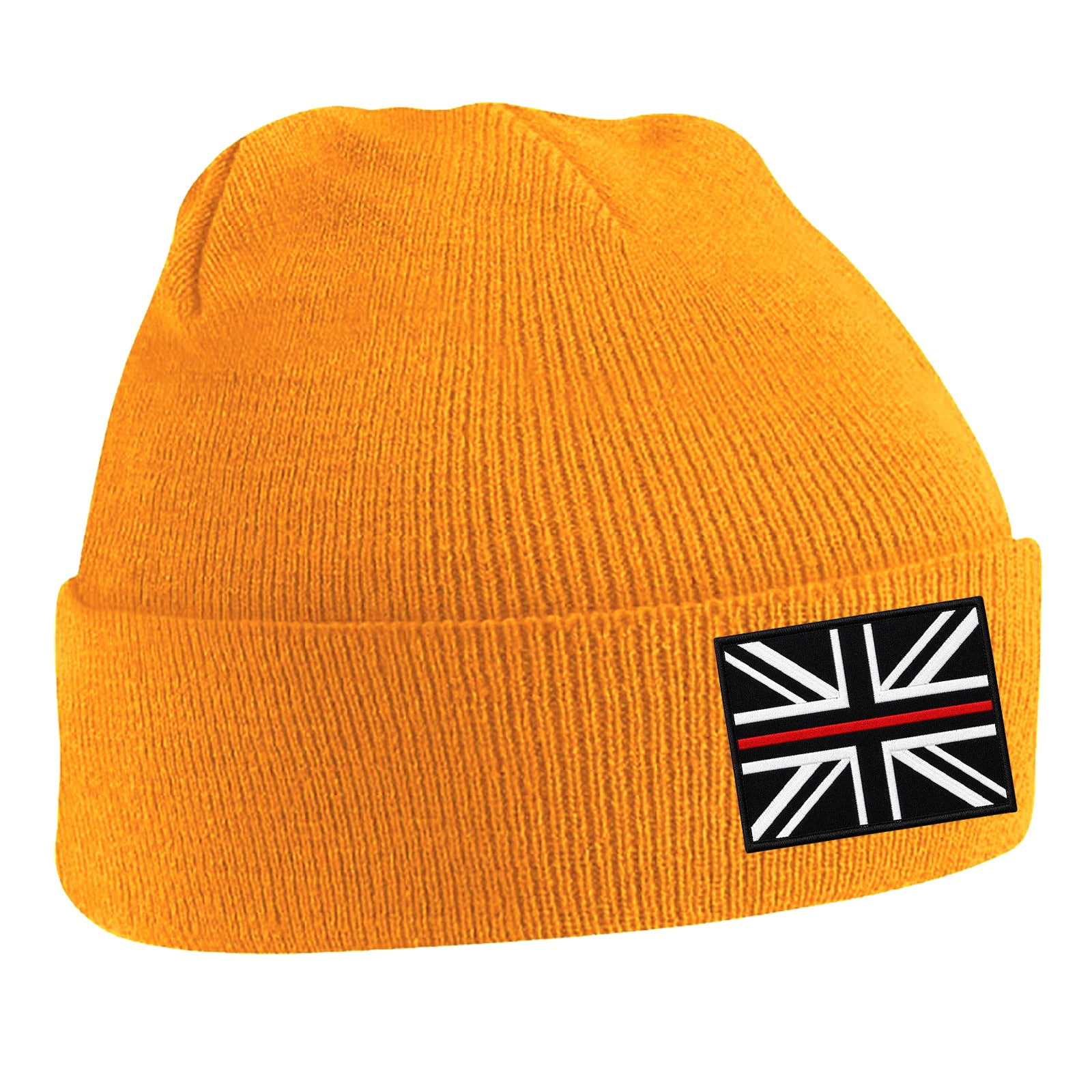 Thin Red Line Union Jack Beanie Hat