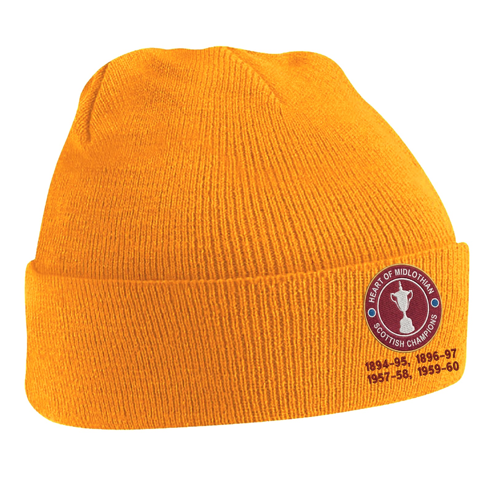 Hearts Scottish Champions Football Beanie Hat