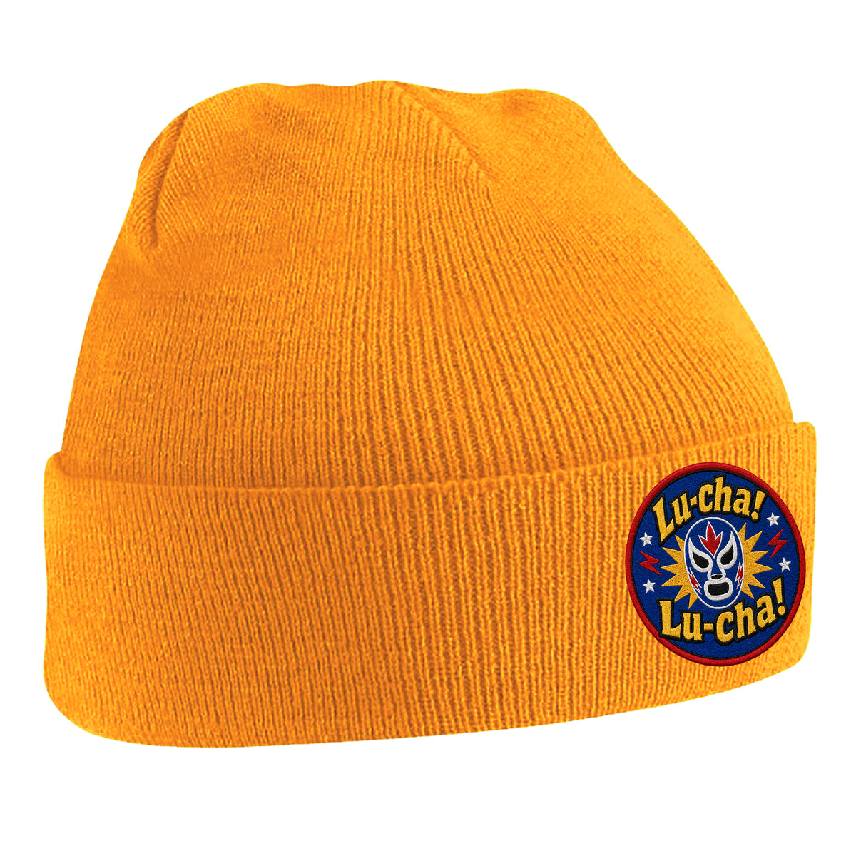 Lu-cha! Lu-cha! Lucha Libre Beanie Hat 