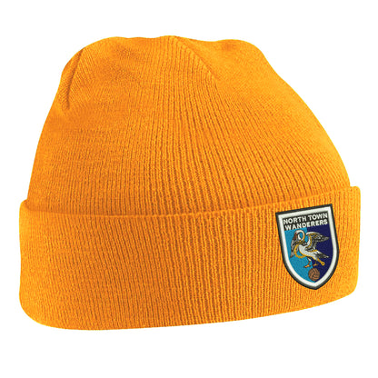Retro North Town Wanderers Embroidered Beanie Hat