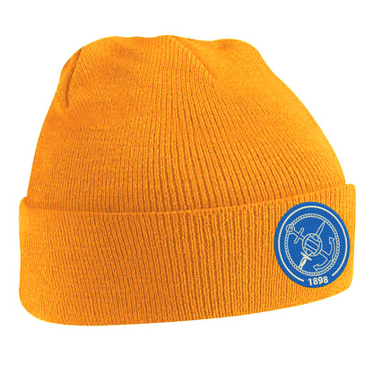 Retro Portsmouth Football Beanie Hat