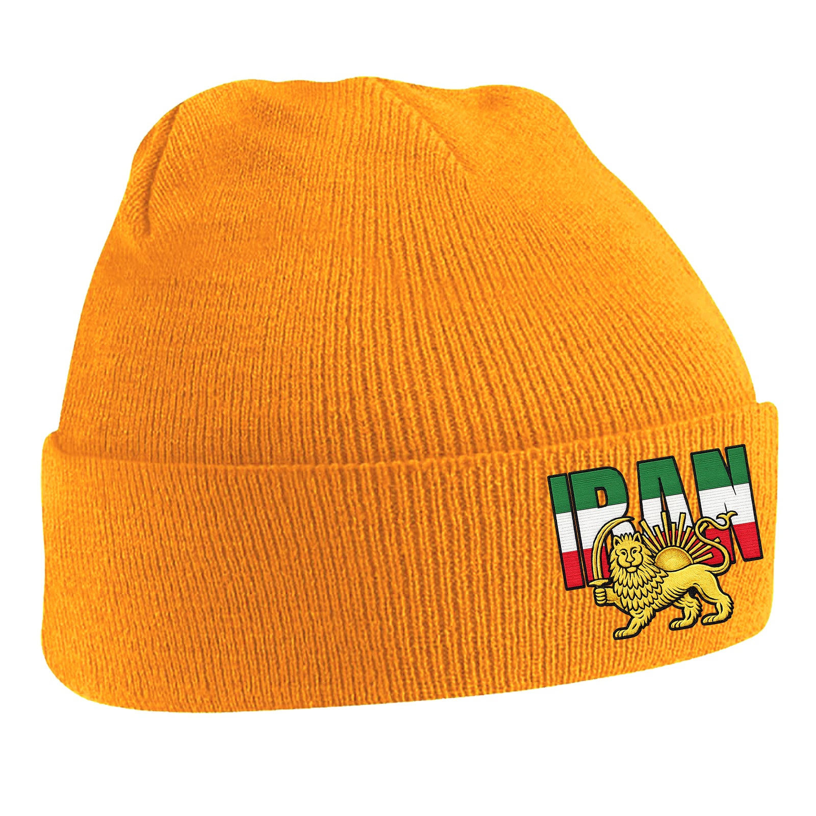 Iran Flag Beanie Hat