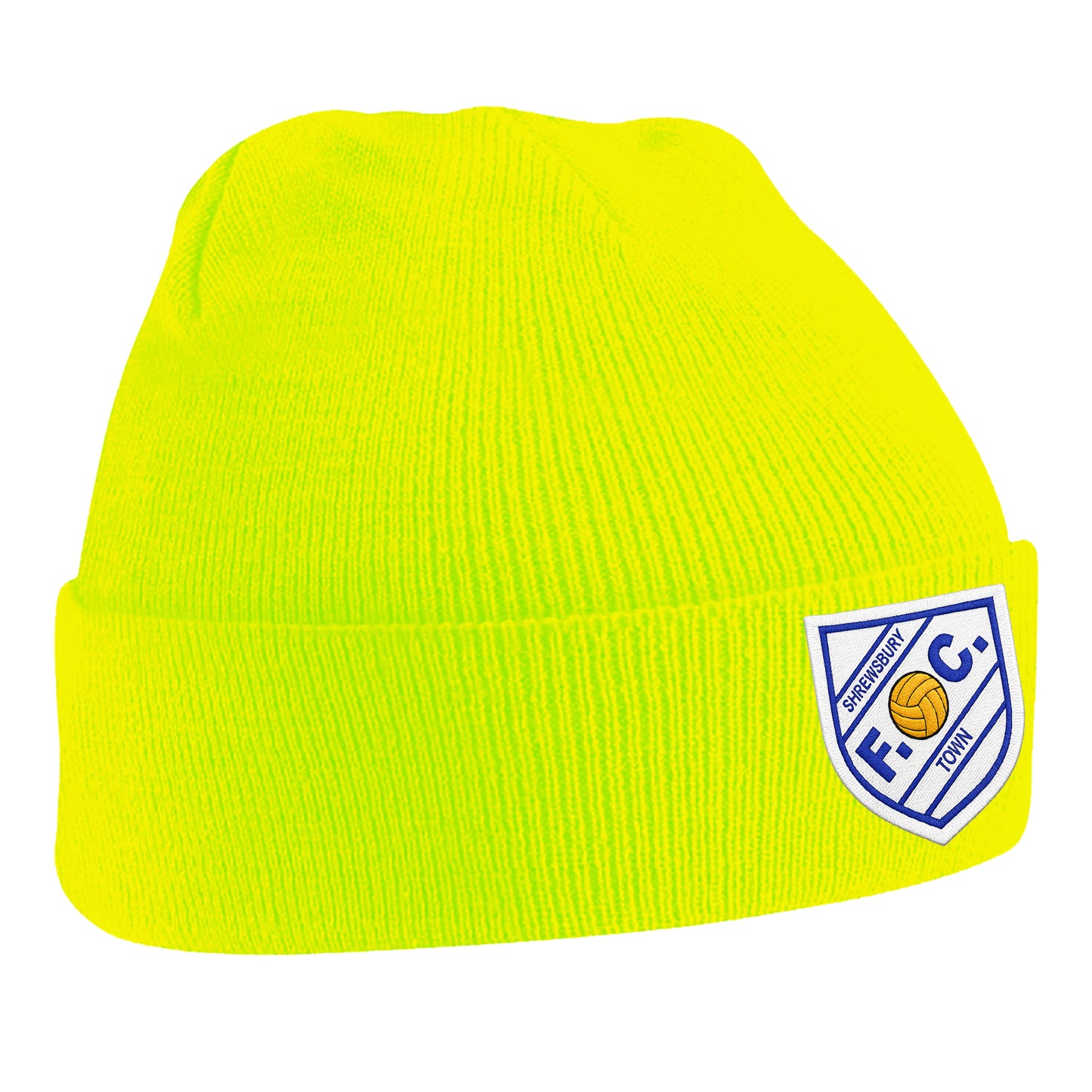 Old School Shrewsbury Town Football Beanie Hat 