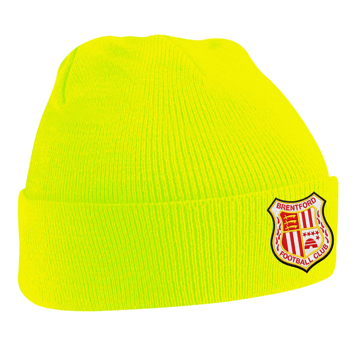 Classic Brentford Football Beanie Hat
