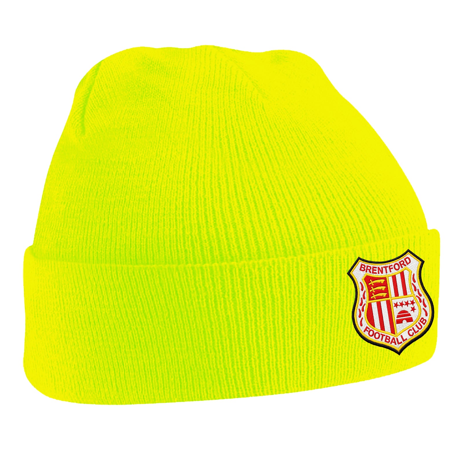 Classic Brentford Football Beanie Hat