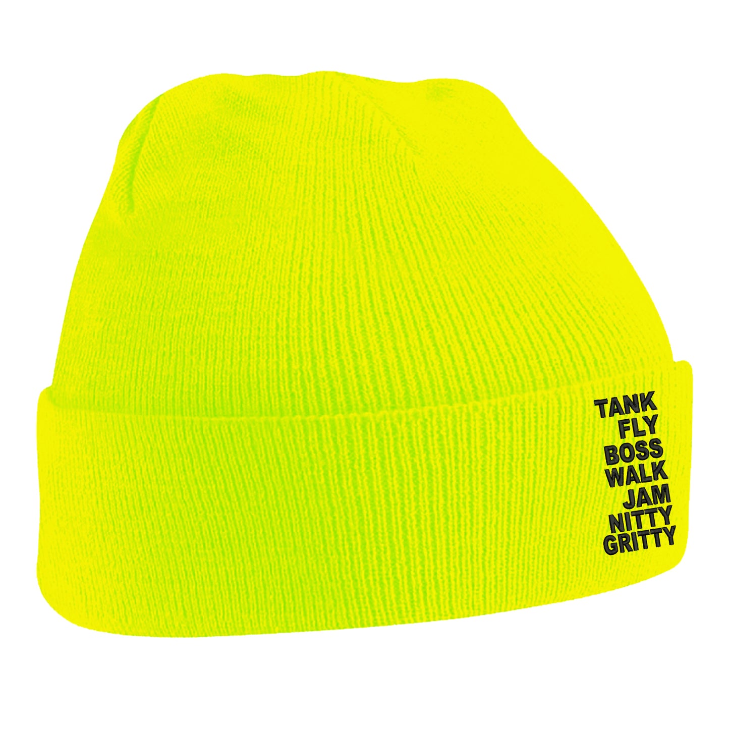 Tank Fly Boss Walk Jam Nitty Gritty Beanie Hat