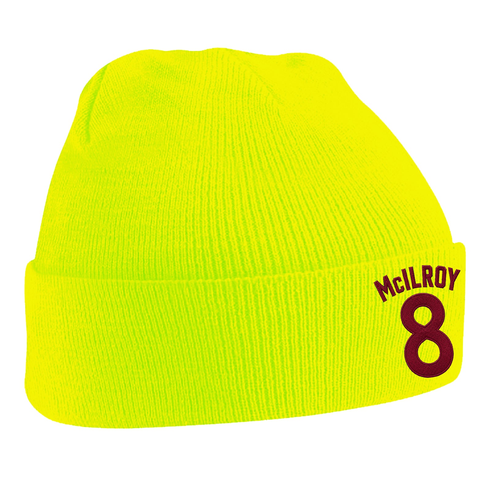 Jimmy McIlroy Burnley Football Beanie Hat 