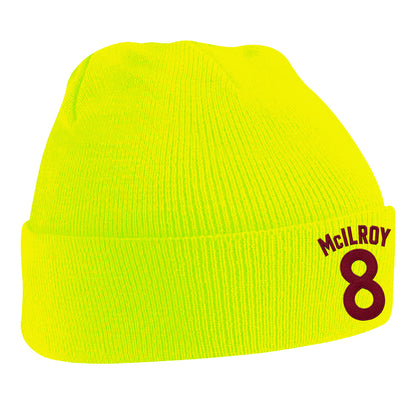 Jimmy McIlroy Burnley Football Beanie Hat 