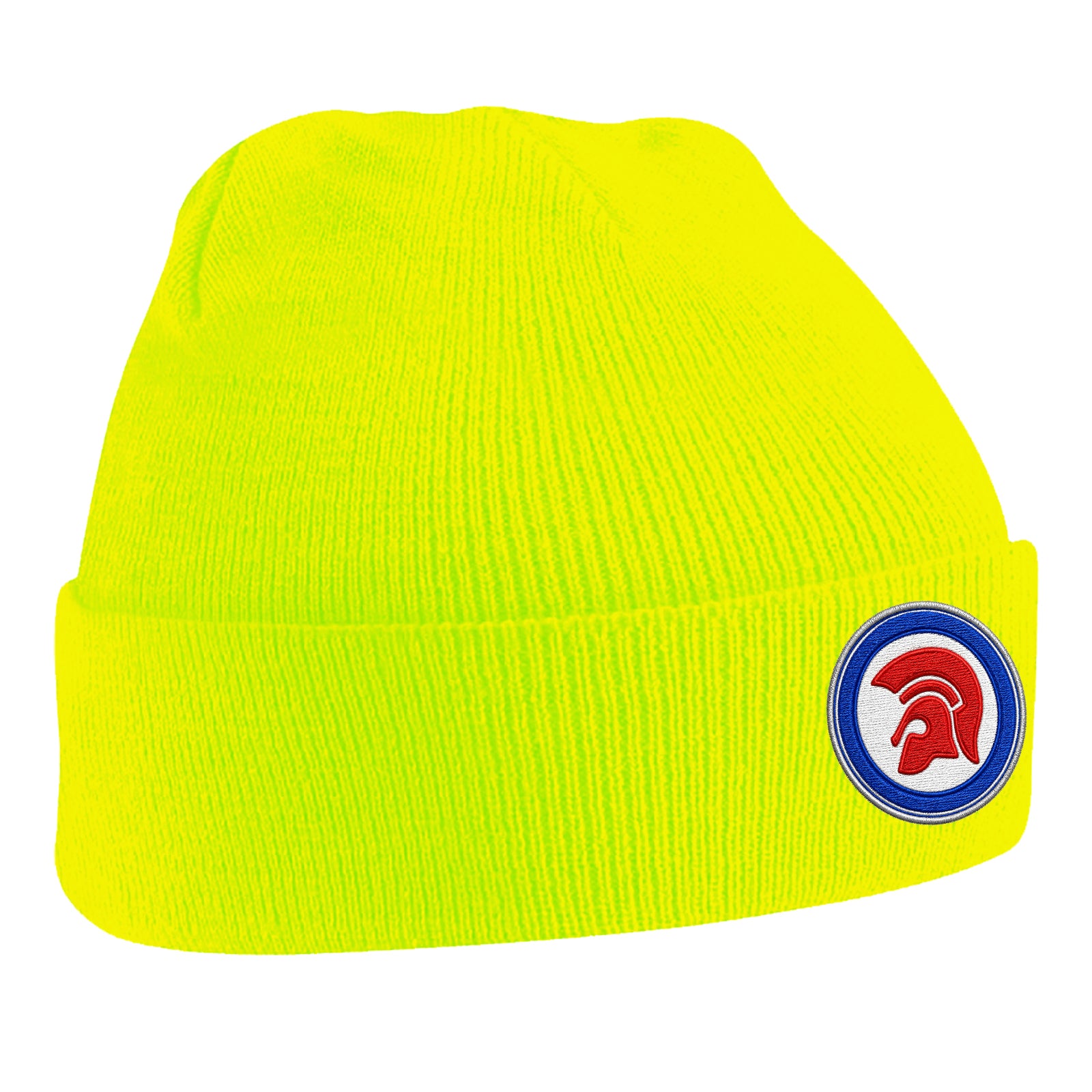 Trojan Helmet Roundel Beanie Hat