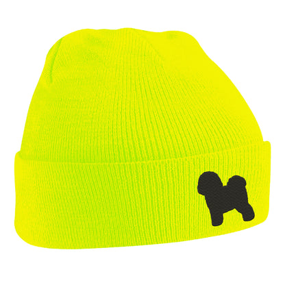 Bichon Frise Embroidered Beanie Hat