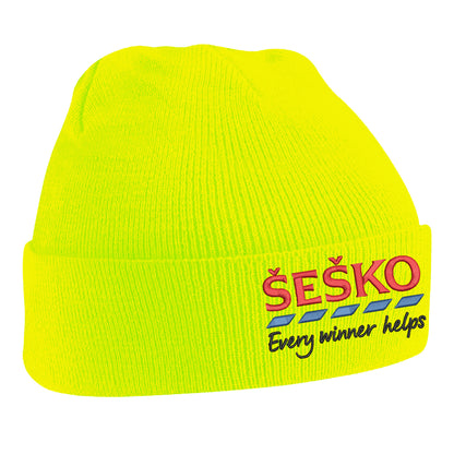 Benjamin Sesko Man Utd Beanie Hat 