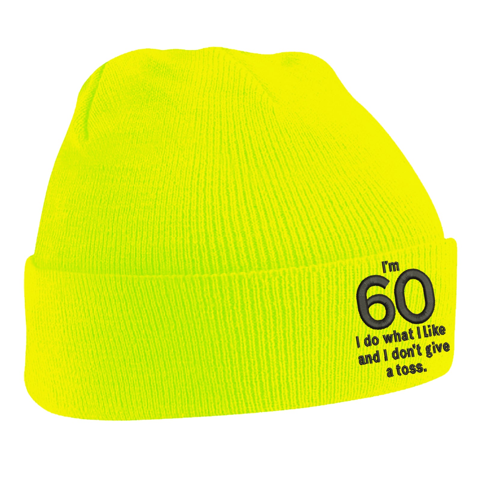 60th Birthday Beanie Hat