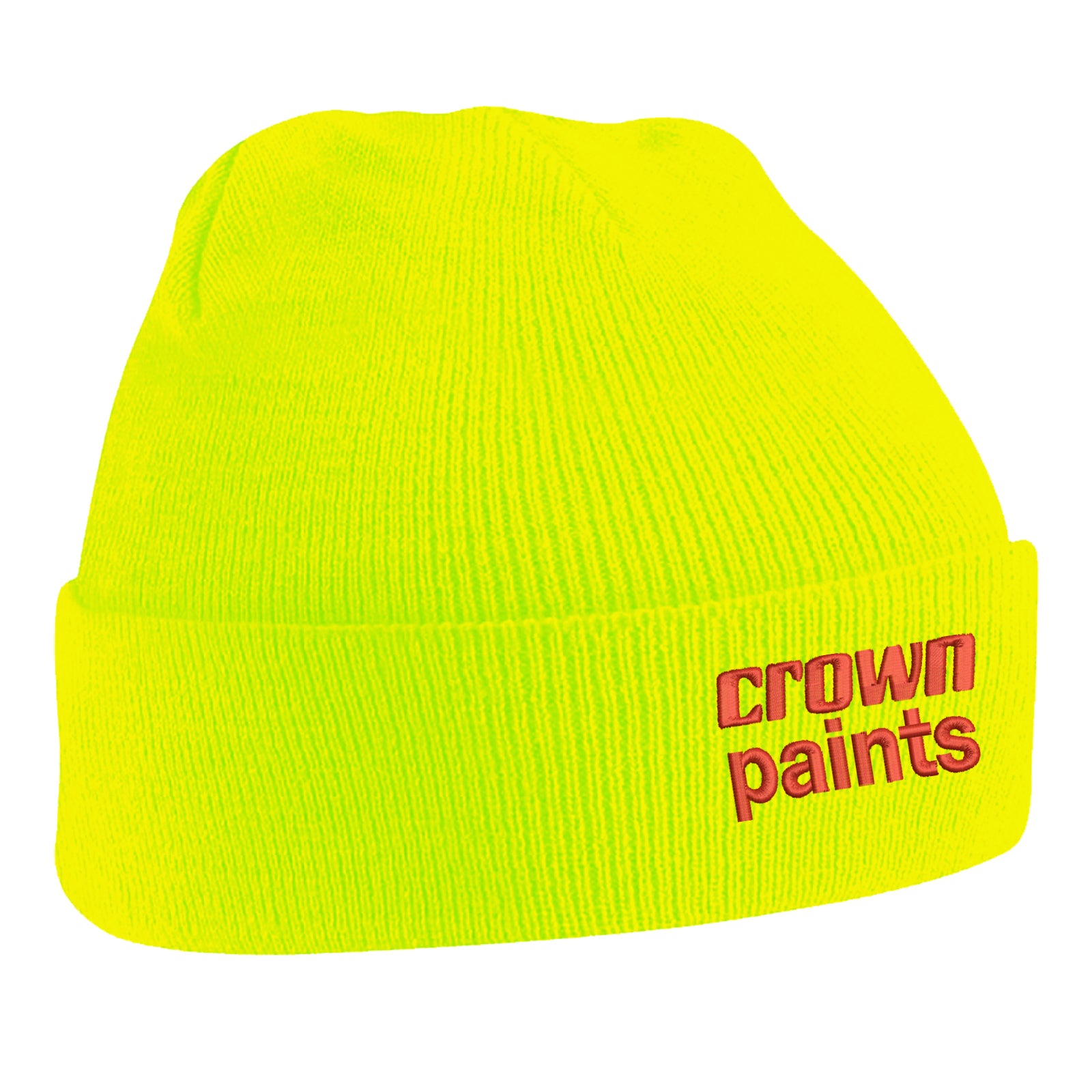 Retro Crown Paints Beanie Hat